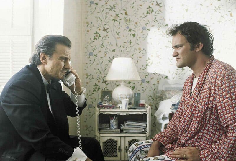 Quentin Tarantino et Harvey Keitel